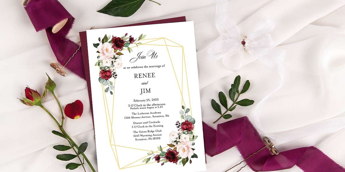 Weddings are expensive but wedding invites dont have to be
