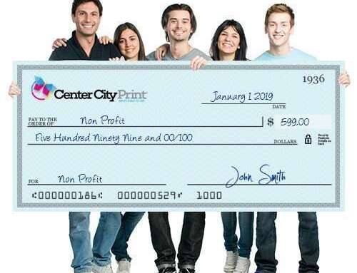 The Giant Novelty Check & Your Fundraiser